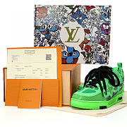 	 Louis Vuitton Skate Trainer #1854 Green - 1ACEHF - 5