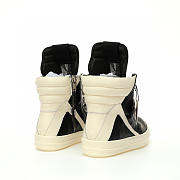 Rick Owens GeoBasket Oversized Eylet Black Milk - RU01B1894-LPOW1-9111 - 3