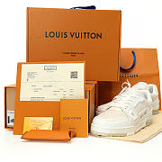 	 Louis Vuitton Trainer Signature Beige Denim - 1AC689 - 2