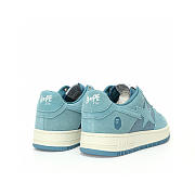 A Bathing Ape Bape Sta Blue Suede - 1H70-191-004 - 4