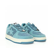 A Bathing Ape Bape Sta Blue Suede - 1H70-191-004 - 3