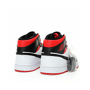 Air Jordan 1 Mid Gym Red Black Toe - DQ8426-106 - 4