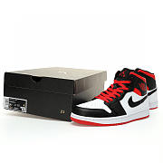 Air Jordan 1 Mid Gym Red Black Toe - DQ8426-106 - 2