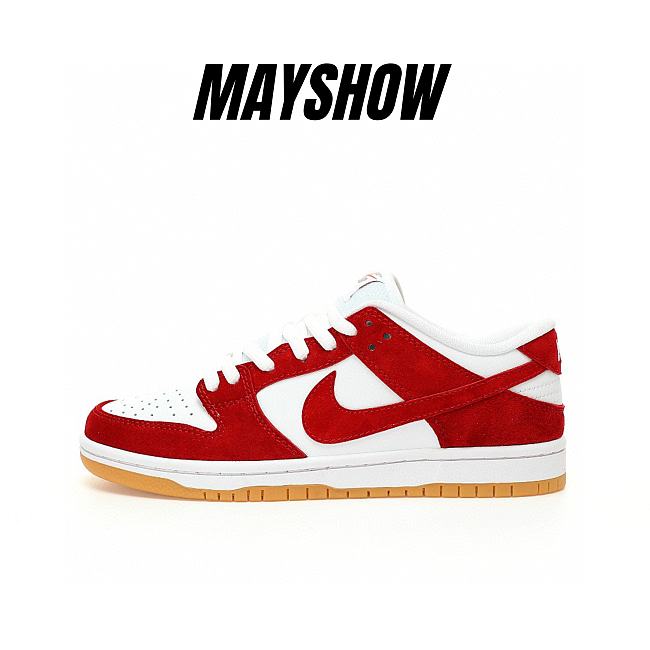 Nike SB Dunk Low University Red Gum - FJ1674-600 - 1