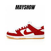 Nike SB Dunk Low University Red Gum - FJ1674-600 - 1