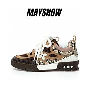 Louis Vuitton Skate Sneaker Brown Snakeskin - 1ABMG6 - 1