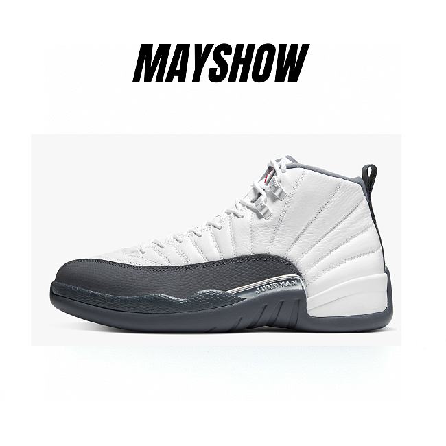 Air Jordan 12 Retro White Dark Grey - 130690-160 - 1