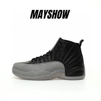 Air Jordan 12 Retro Black Wolf Grey - CT8013 019