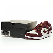 Air Jordan 1 Low Night Maroon - 553560-068 - 2