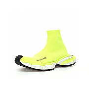 Balenciaga 3XL Sock Fluo Yellow Recycled Knit - 758483W2DG17090 - 5