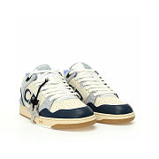 	 Dior B57 Mid-top Nay Blue Cream - 3SH141ZXT_H561 - 3