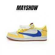 Air Jordan 1 Retro Low OG SP Travis Scott  Canary - DZ4137-700 - 1