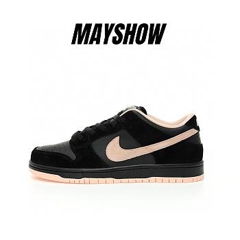 Nike SB Dunk Low Black Washed Coral - BQ6817-003