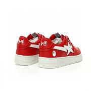 A Bathing Ape Bape Sta Low #3 Line Camo Red - 1J80-191-052 - 4