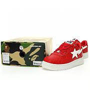 A Bathing Ape Bape Sta Low #3 Line Camo Red - 1J80-191-052 - 3