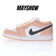 Air Jordan 1 Low Light Arctic Orange Pink - 553560-800 - 1