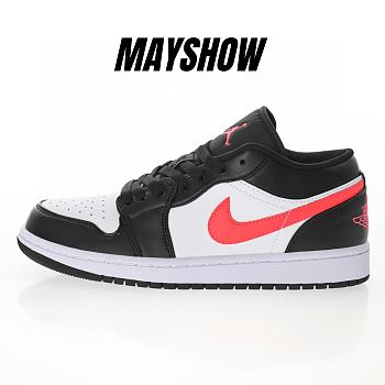 Air Jordan 1 Low Black Siren Red - DC0774-004