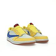 Air Jordan 1 Retro Low OG SP Travis Scott  Canary - DZ4137-700 - 2