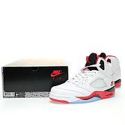 Air Jordan 5 Retro Fire Red Black Tongue (2013) - 136027-120 - 3