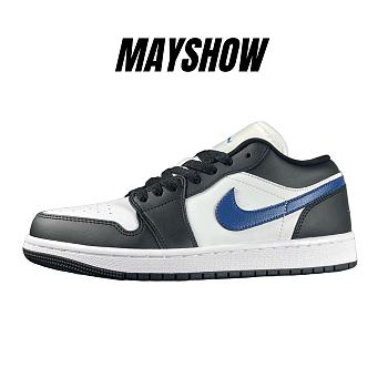 Air Jordan 1 Low Anthracite Industrial Blue - DC0774-040