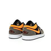 Air Jordan 1 Low SE Light Graphite Vivid Orange - FN7308-008 - 3