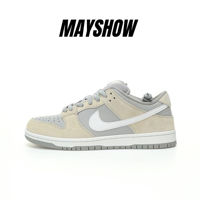 Nike SB Dunk Low Summit White Wolf Grey - AR0778-110 - 1