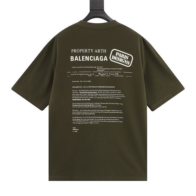  Balenciaga T-shirt 2024＃3Y2800316 - 1