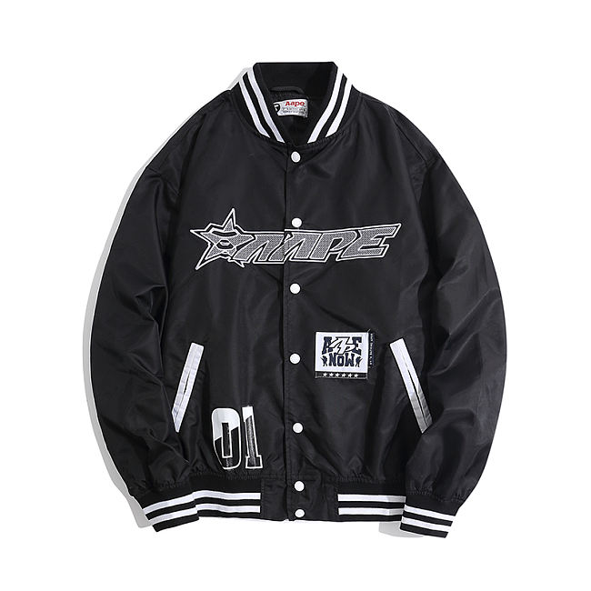 AAPE By A Bathing Ape Varsity Jacket TC00168 - 1