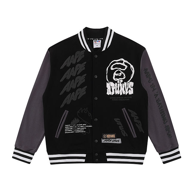 AAPE By A Bathing Ape Varsity Jacket TC00198 - 1