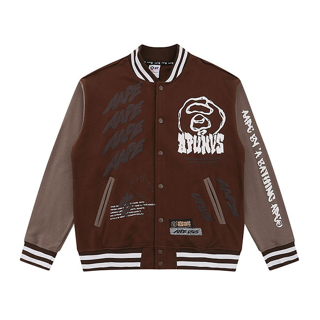 AAPE By A Bathing Ape Varsity Jacket TC001981 - 1