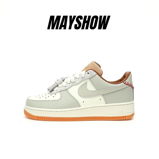 Nike Air Force 1 Low '07 Tassles Light Bone - HF5697-001 - 1