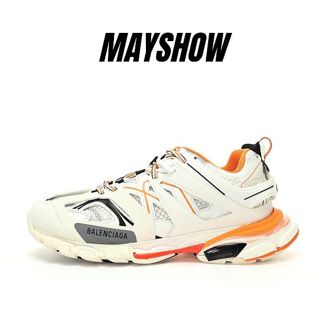 Balenciaga Track White Orange - 542023W1GB19059 - 1