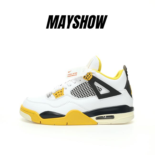 Air Jordan 4 Retro Vivid Sulfur - AQ9129-101 - 1