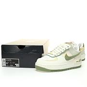 Nike Air Force 1 Low Shadow Pale Ivory Oil Green - FN6335-101 - 5