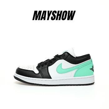 Air Jordan 1 Low Green Glow - 553558-131 