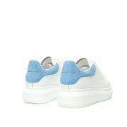 	 Alexander McQueen Oversized White Powder Blue - 553770 WHGP7 9412 - 3