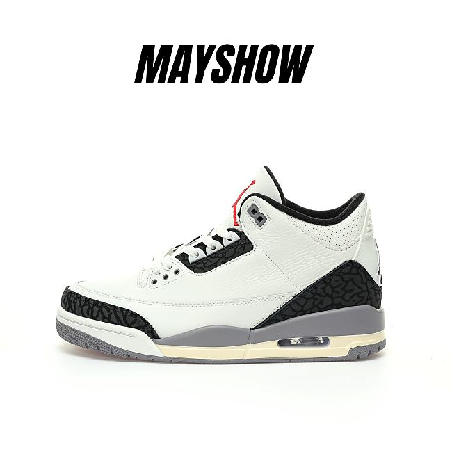 Air Jordan 3 Retro Cement Grey - CT8532 106 - 1