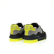 	 Louis Vuitton Trainer Grey Black Yellow Crystal - 1A9JXH - 5