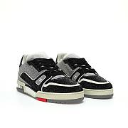 Louis Vuitton LV Trainer Black Grey Crystal - 1AA6PV - 2