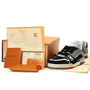 Louis Vuitton LV Trainer Black Grey Crystal - 1AA6PV - 3