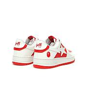 A Bathing Ape Bape Sta Low #6 Red - 1K30-191-328-RED/001FWK301328M-RED - 4