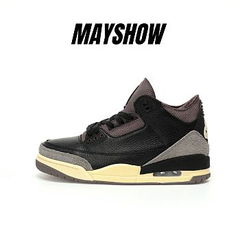 Air Jordan 3 Retro OG SP A Ma Maniére Black Violet Ore  - FZ4811-001