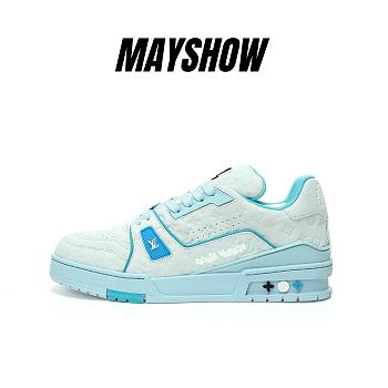 Louis Vuitton by Tyler, the Creator LV Trainer Blue - 1ACRYF