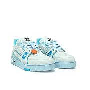 Louis Vuitton by Tyler, the Creator LV Trainer Blue - 1ACRYF - 5