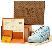 Louis Vuitton by Tyler, the Creator LV Trainer Blue - 1ACRYF - 4