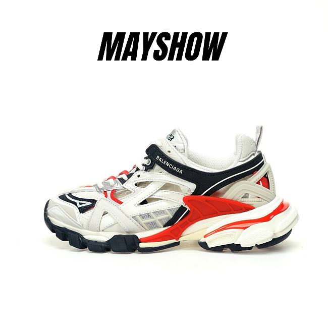 Balenciaga Track.2 White Blue Red - 568615 W3AE2 1248 - 1