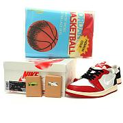 Air Jordan 1 Retro Low OG Trophy Room Rookie Card Home - HV6157-100 - 5