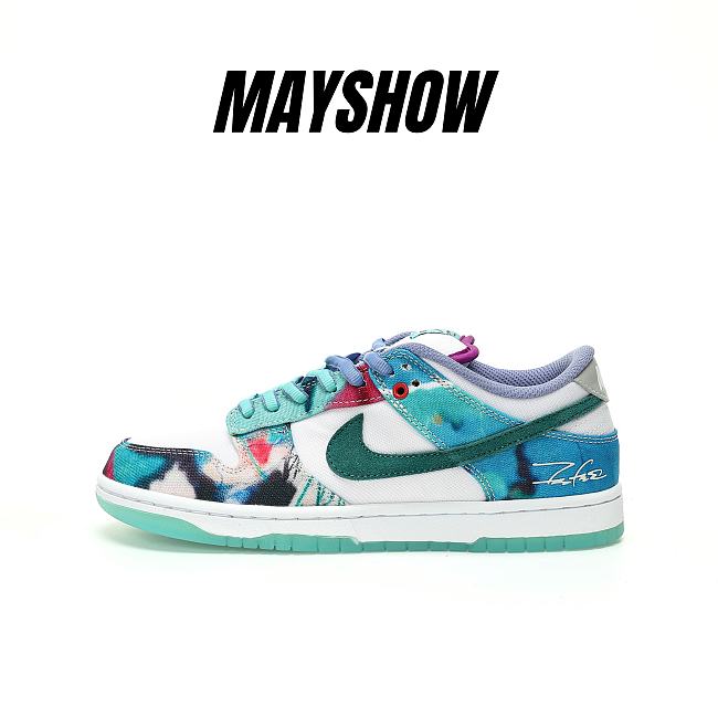 Nike SB Dunk Low Futura Laboratories Bleached Aqua - HF6061-400 - 1