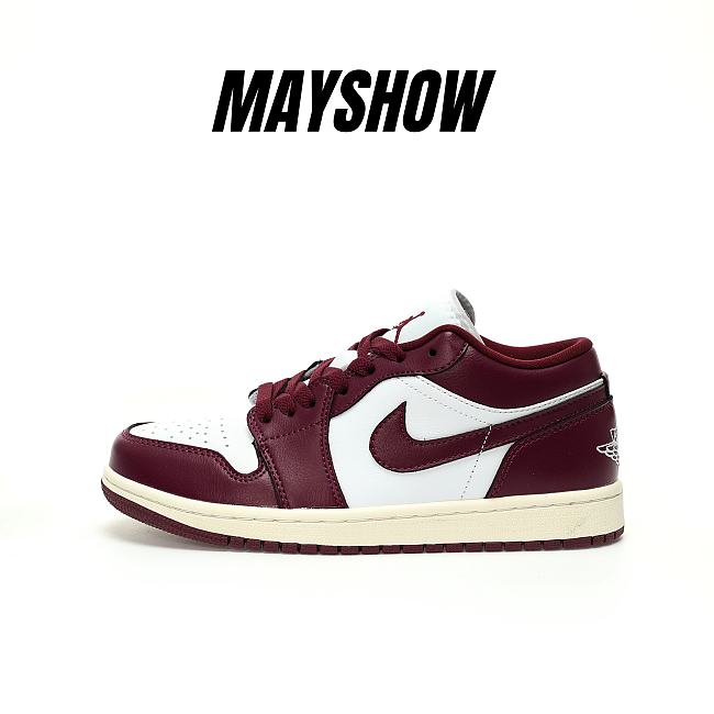 Air Jordan 1 Low Fireberry  - DC0774-161 - 1