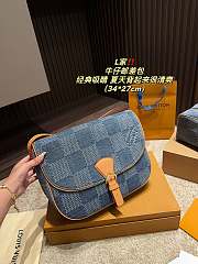 Louis Vuitton P240 Blue Monogram 34x27cm - 1